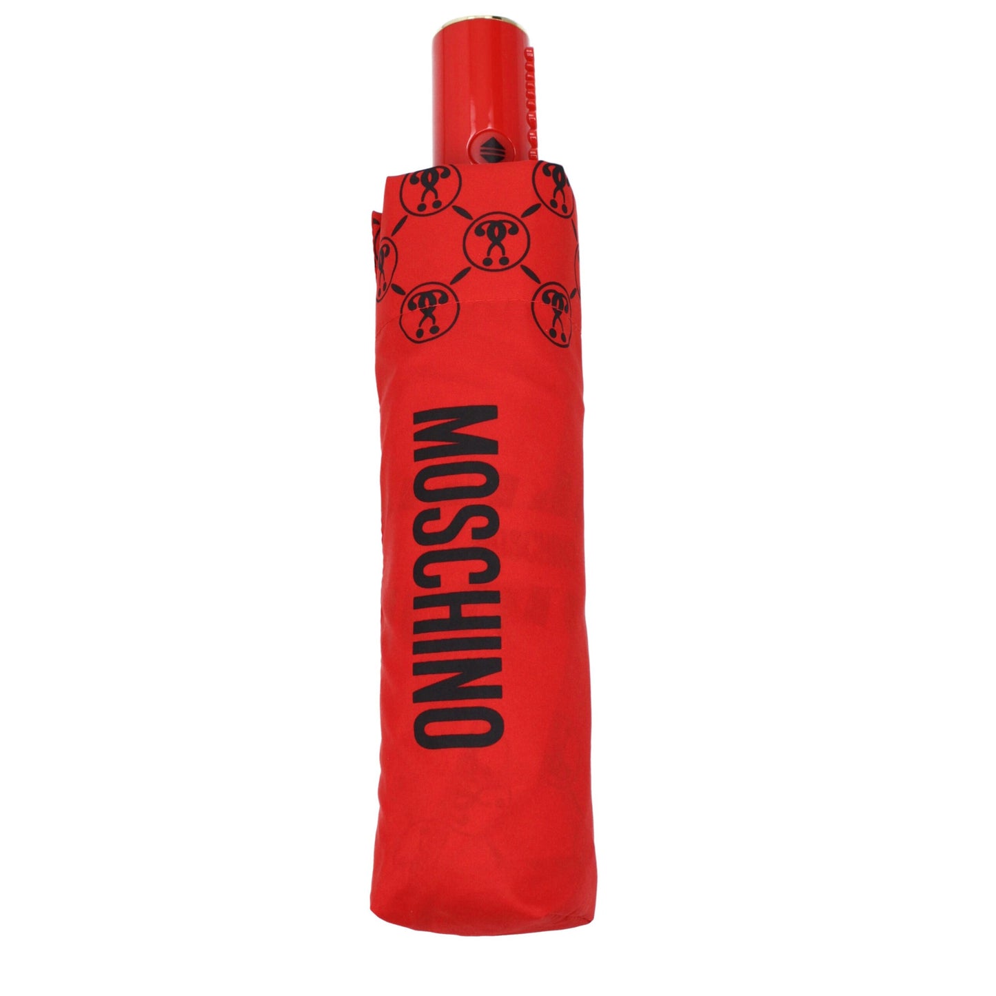 Moschino Rote Polyester-Regenschirme