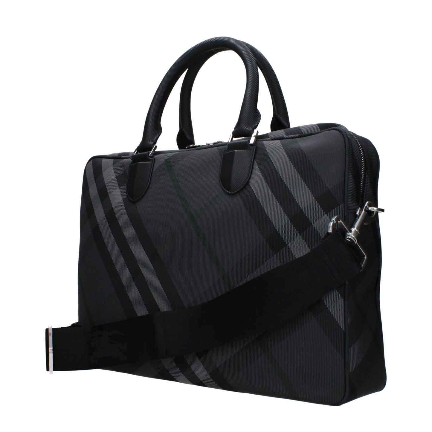 Burberry Graue Business- und Laptoptaschen aus Stoff