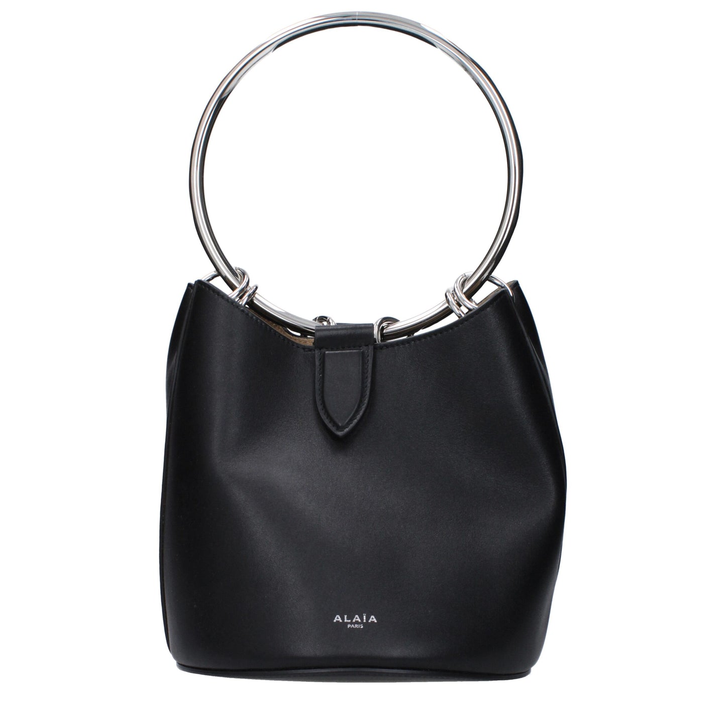 Alaïa Schwarze Lederhandtaschen