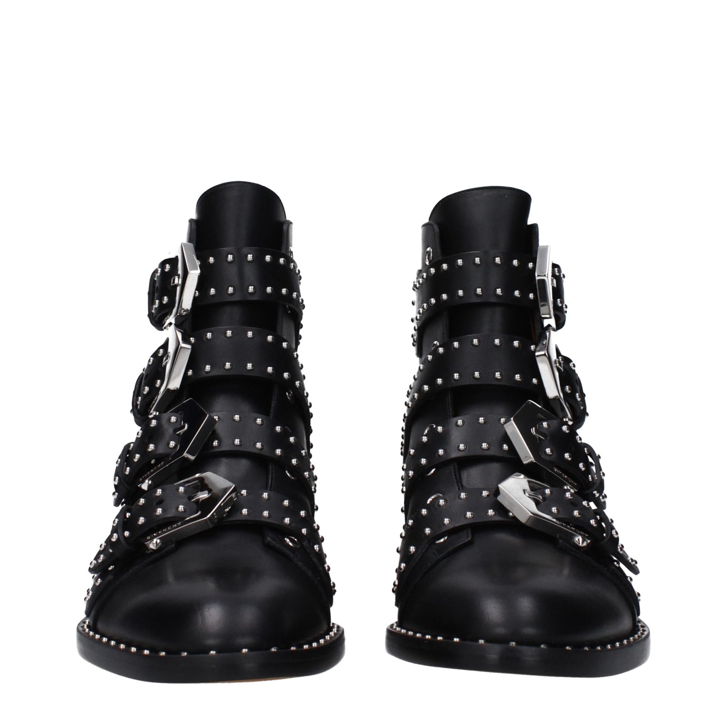 Schwarze Ankle Boots aus Leder von Givenchy