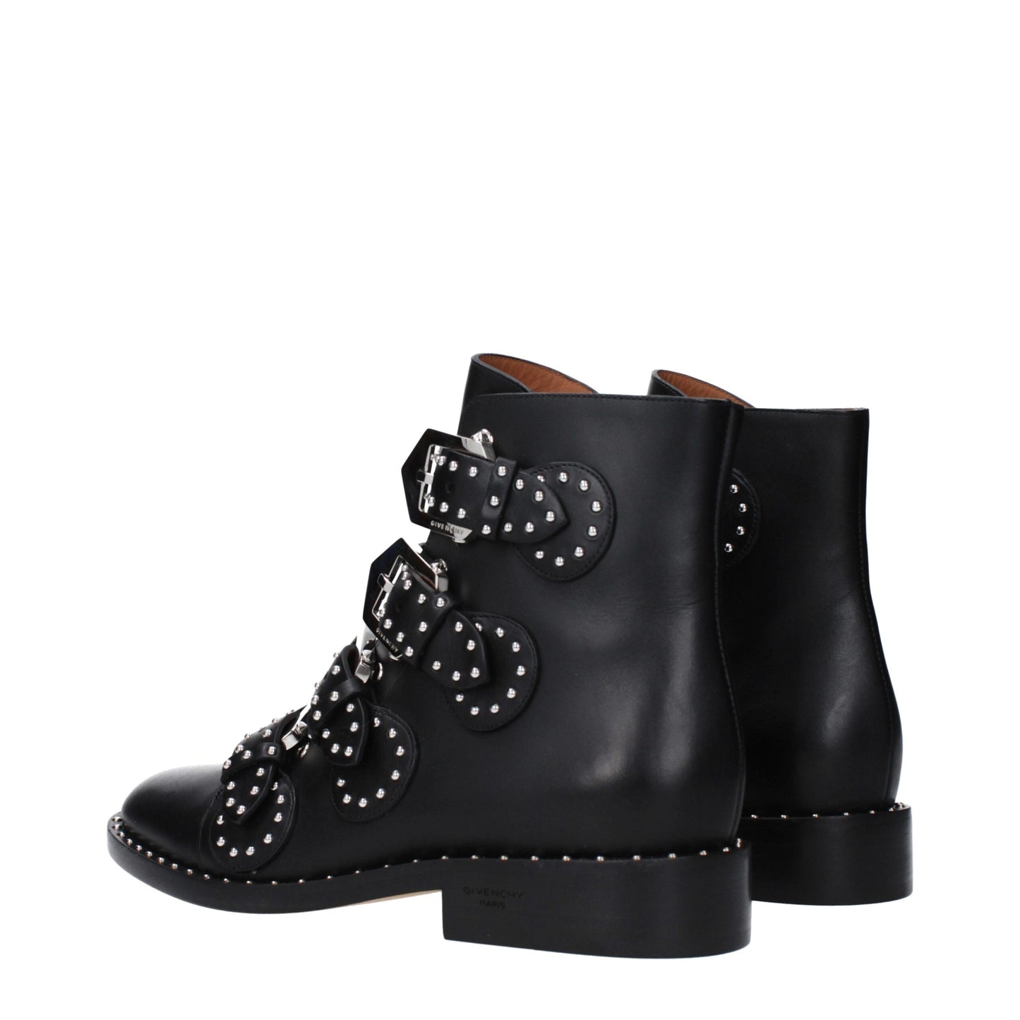 Schwarze Ankle Boots aus Leder von Givenchy