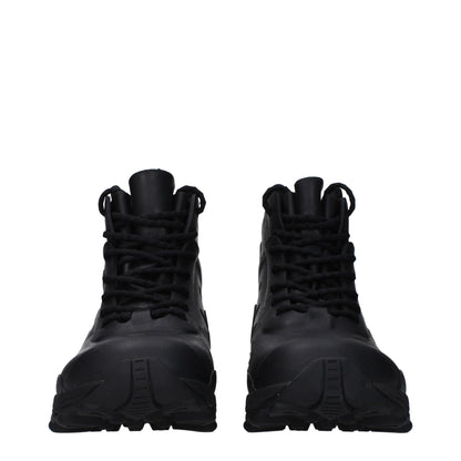 Givenchy – Schwarze Baumwollstiefeletten