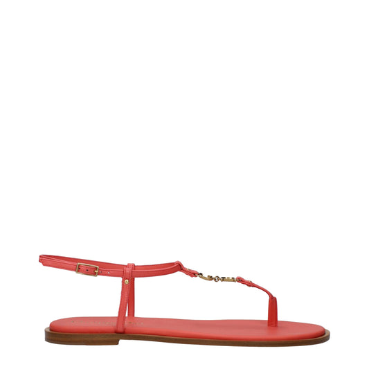 Christian Dior – Flip-Flop-Sandalen aus rosa Leder