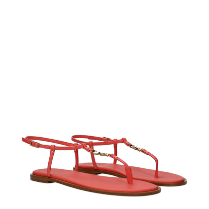 Christian Dior – Flip-Flop-Sandalen aus rosa Leder