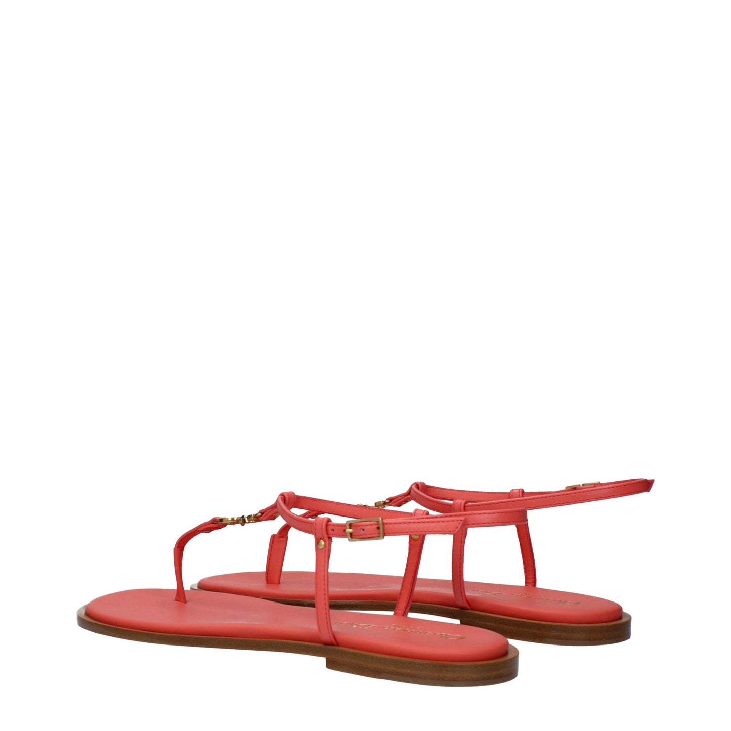 Christian Dior – Flip-Flop-Sandalen aus rosa Leder