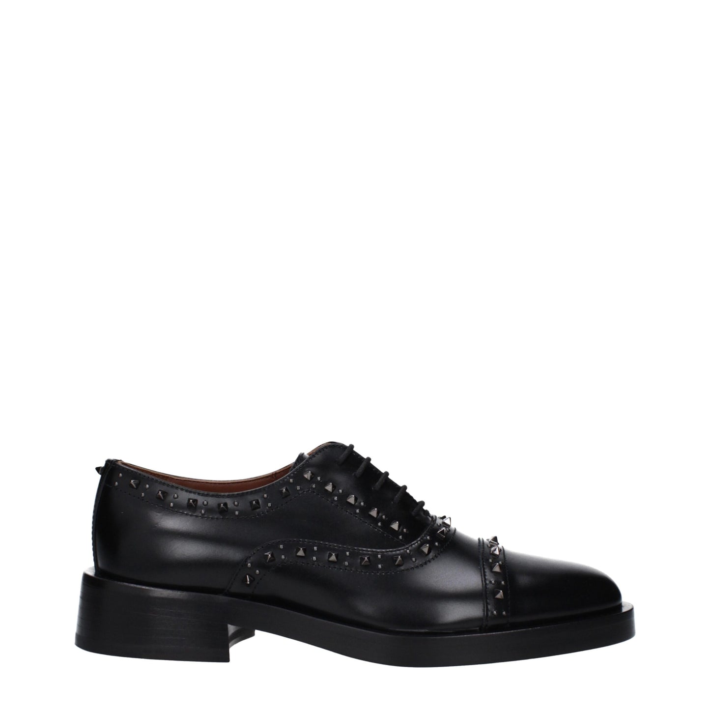 Valentino Garavani – Oxfords und Derbys aus schwarzem Leder