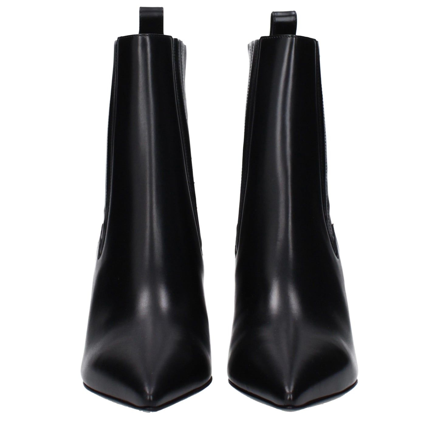 Valentino Garavani – Schwarze Lederstiefeletten