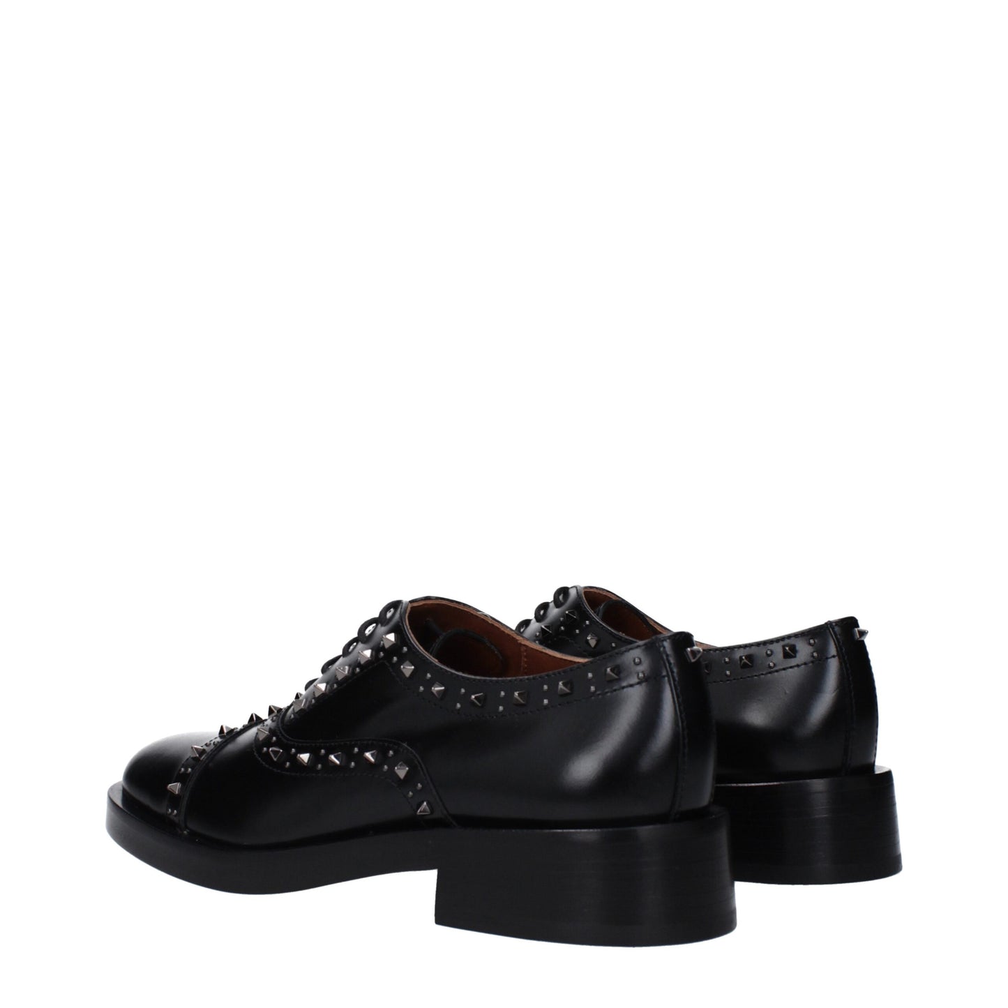 Valentino Garavani – Oxfords und Derbys aus schwarzem Leder