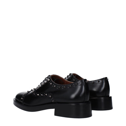 Valentino Garavani – Oxfords und Derbys aus schwarzem Leder