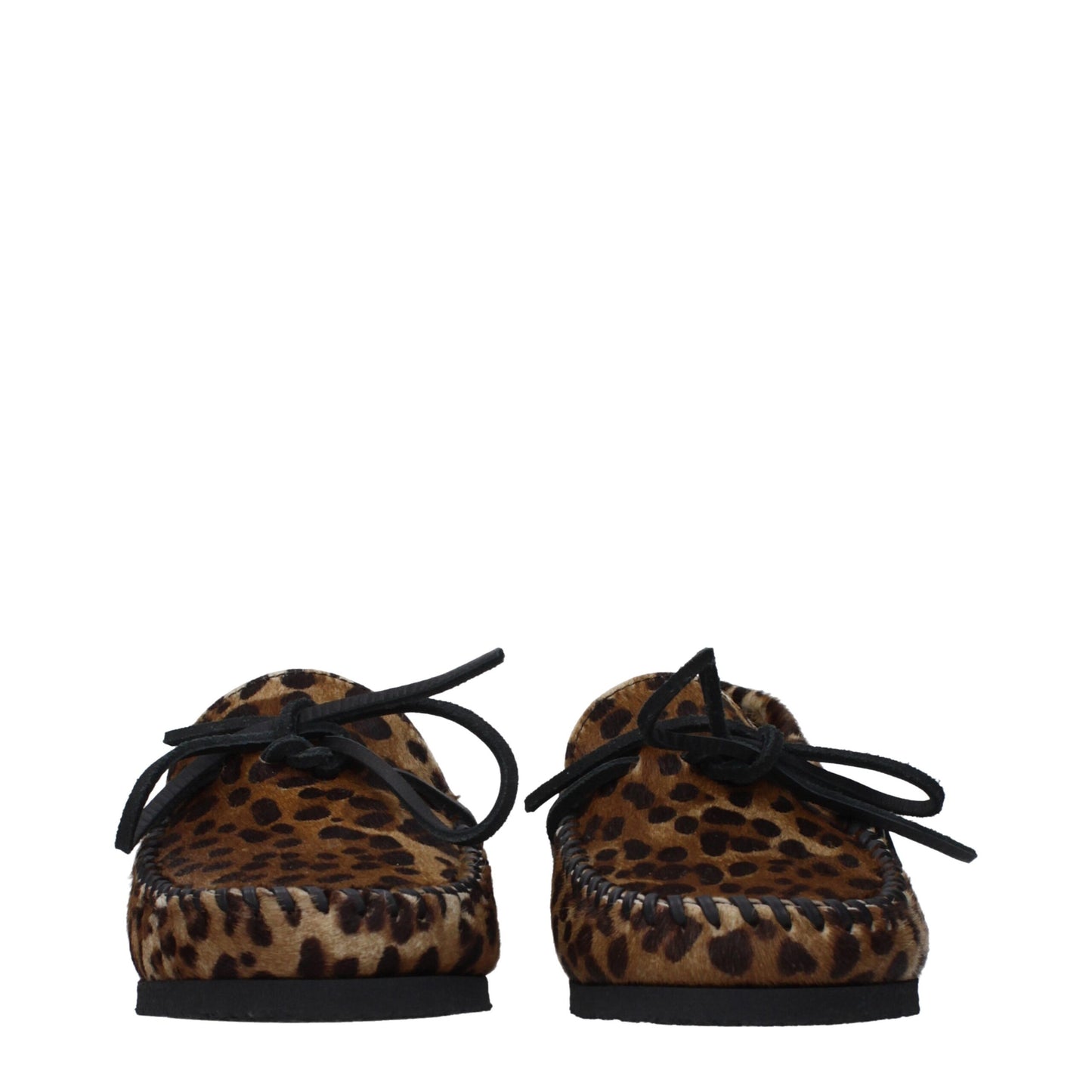 Isabel Marant – Slipper aus Rosshaar in Braun