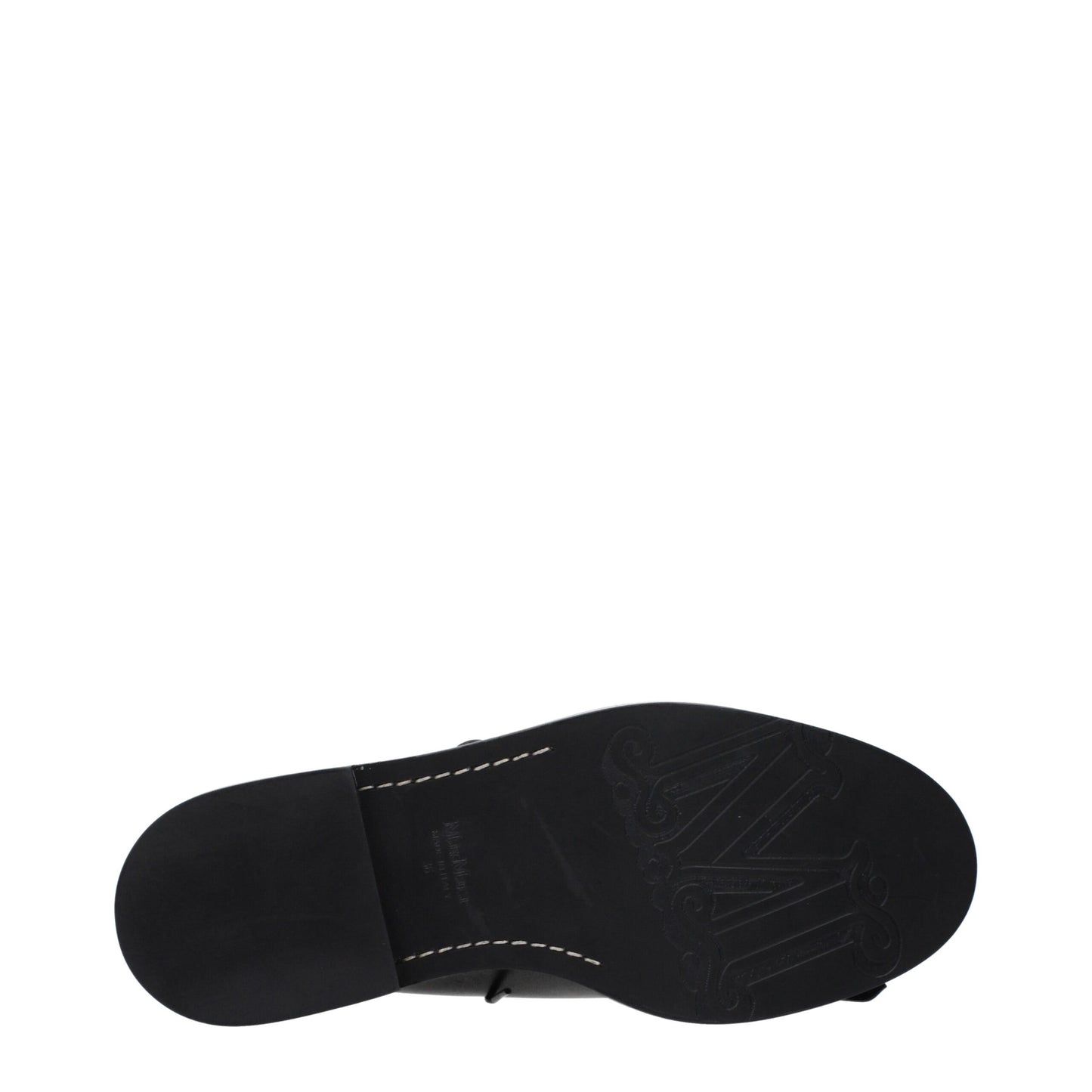 Max Mara – Oxfords und Derbys aus schwarzem Leder