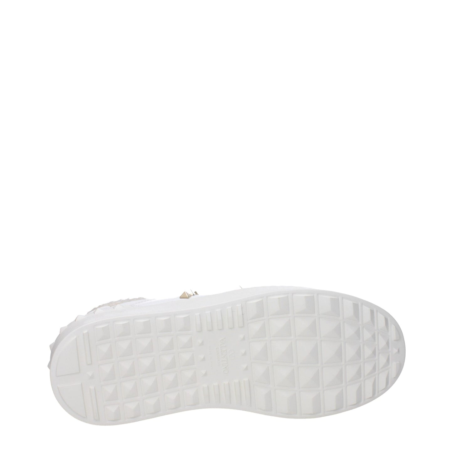 Valentino Garavani – Plateau-Sneakers aus weißem Leder