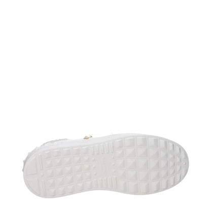 Valentino Garavani – Plateau-Sneakers aus weißem Leder