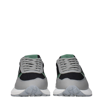 Philippe Model – Sportliche Sneakers aus schwarzem Stoff