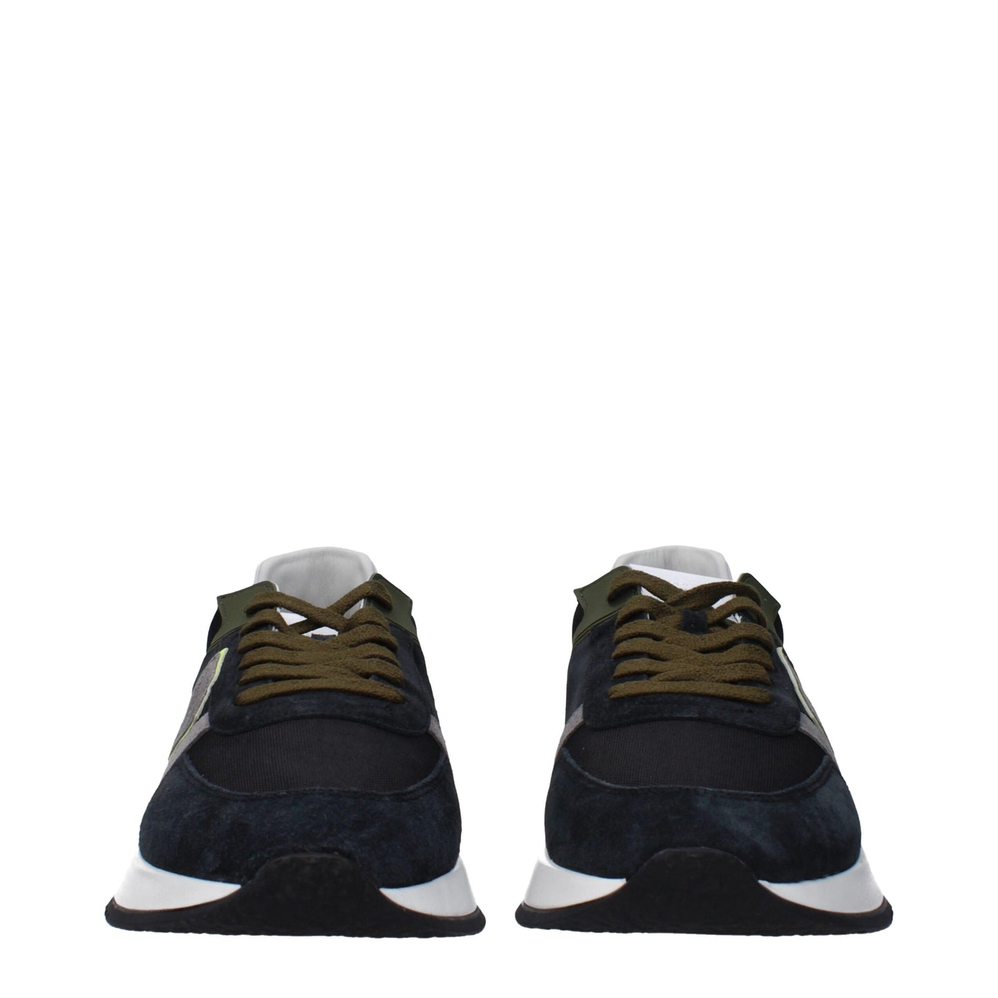 Philippe Model – Sportliche Sneakers aus blauem Leder