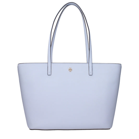 Tory Burch Hellblaue Leder-Umhängetaschen