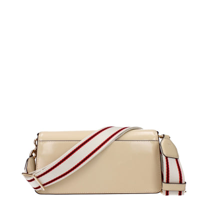 Tory Burch Beige Leder Umhängetaschen