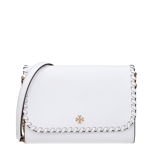 Tory Burch Weiße Leder-Clutch-Taschen