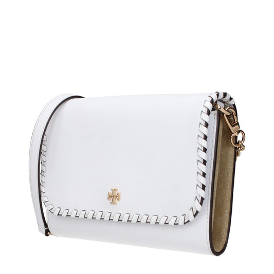 Tory Burch Weiße Leder-Clutch-Taschen