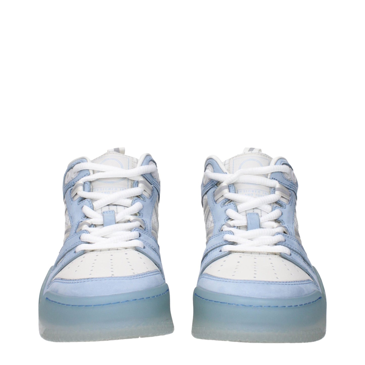 Moncler Weiße Leder High Tops