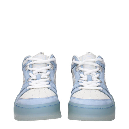 Moncler Weiße Leder High Tops