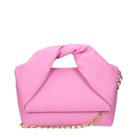 Jw Anderson Rosa Lederhandtaschen