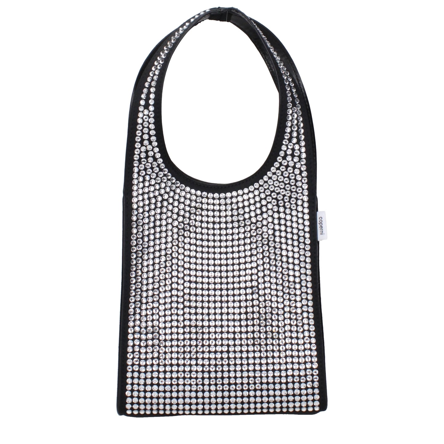 Schwarze Stoffhandtasche von Coperni