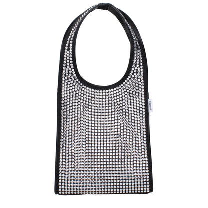 Schwarze Stoffhandtasche von Coperni