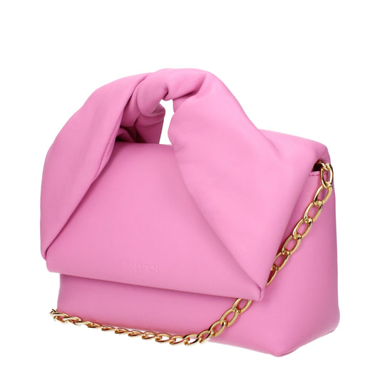 Jw Anderson Rosa Lederhandtaschen