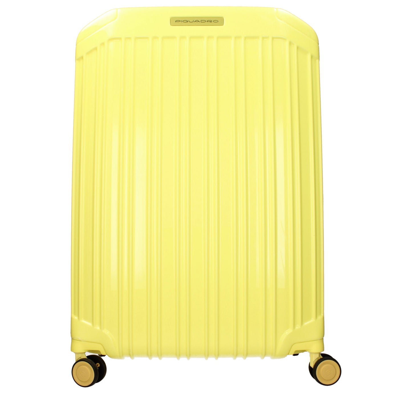 Piquadro Gelbes Polycarbonat-Gepäck und Reise