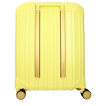 Piquadro Gelbes Polycarbonat-Gepäck und Reise