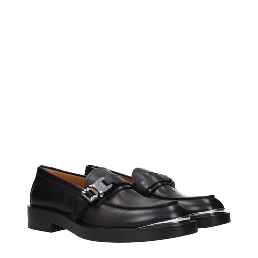 Christian Dior Slip-On-Loafer aus schwarzem Leder