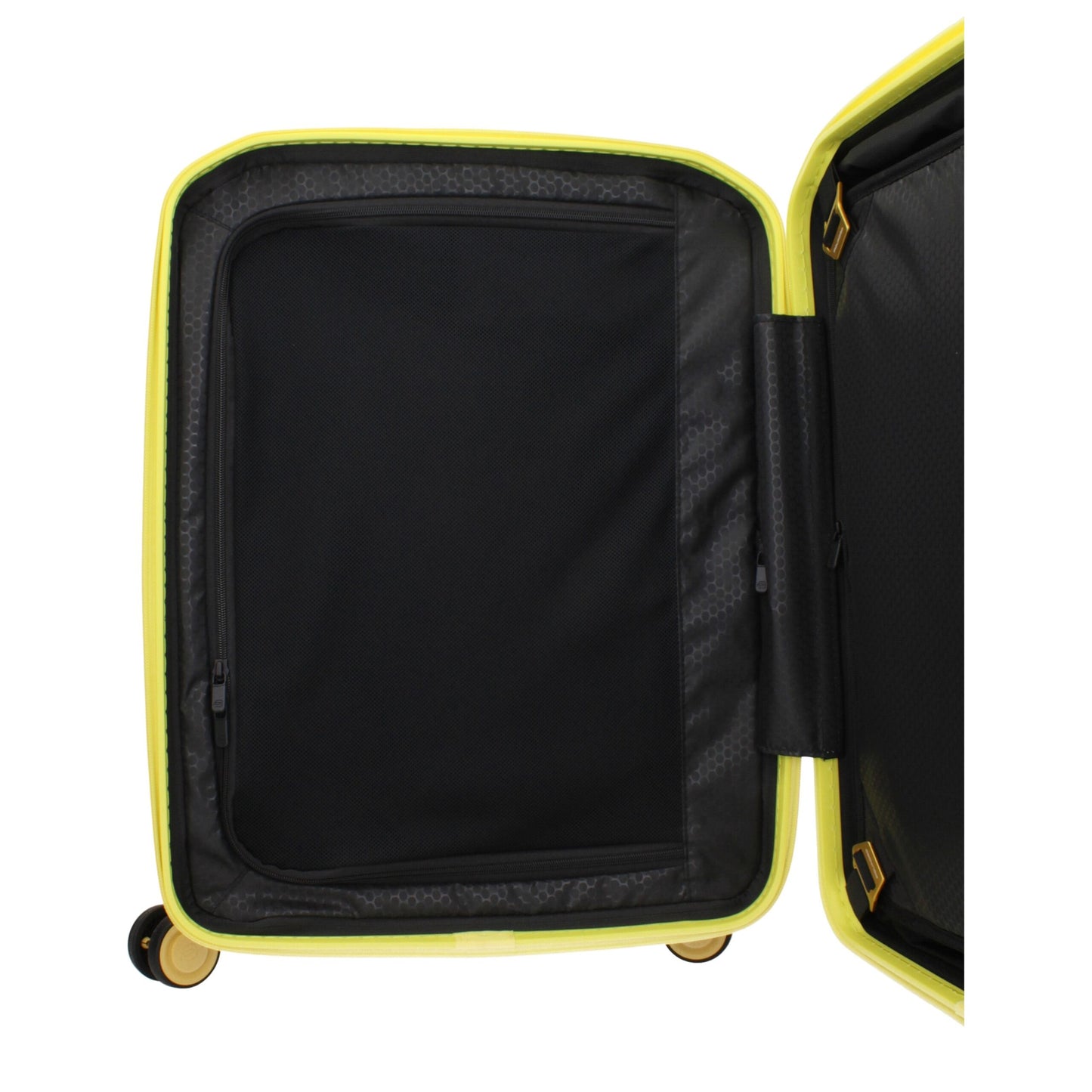 Piquadro Gelbes Polycarbonat-Gepäck und Reise