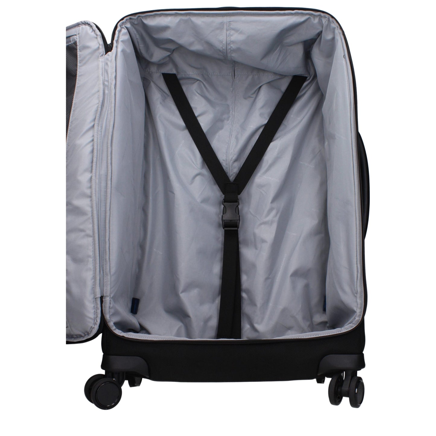 Piquadro Schwarz Stoff Gepäck Und Reise