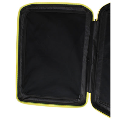 Piquadro Gelbes Polycarbonat-Gepäck und Reise