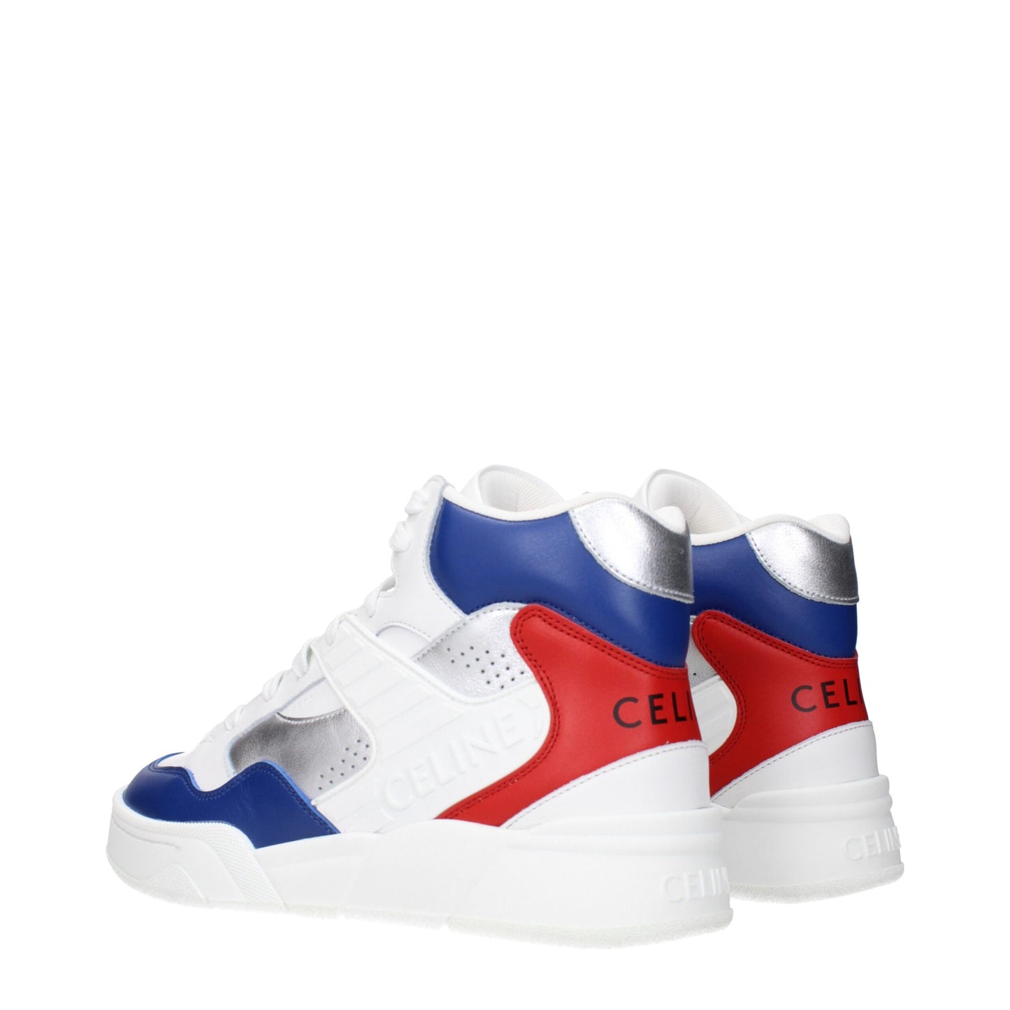 Weiße Sportschuhe aus Leder von Celine