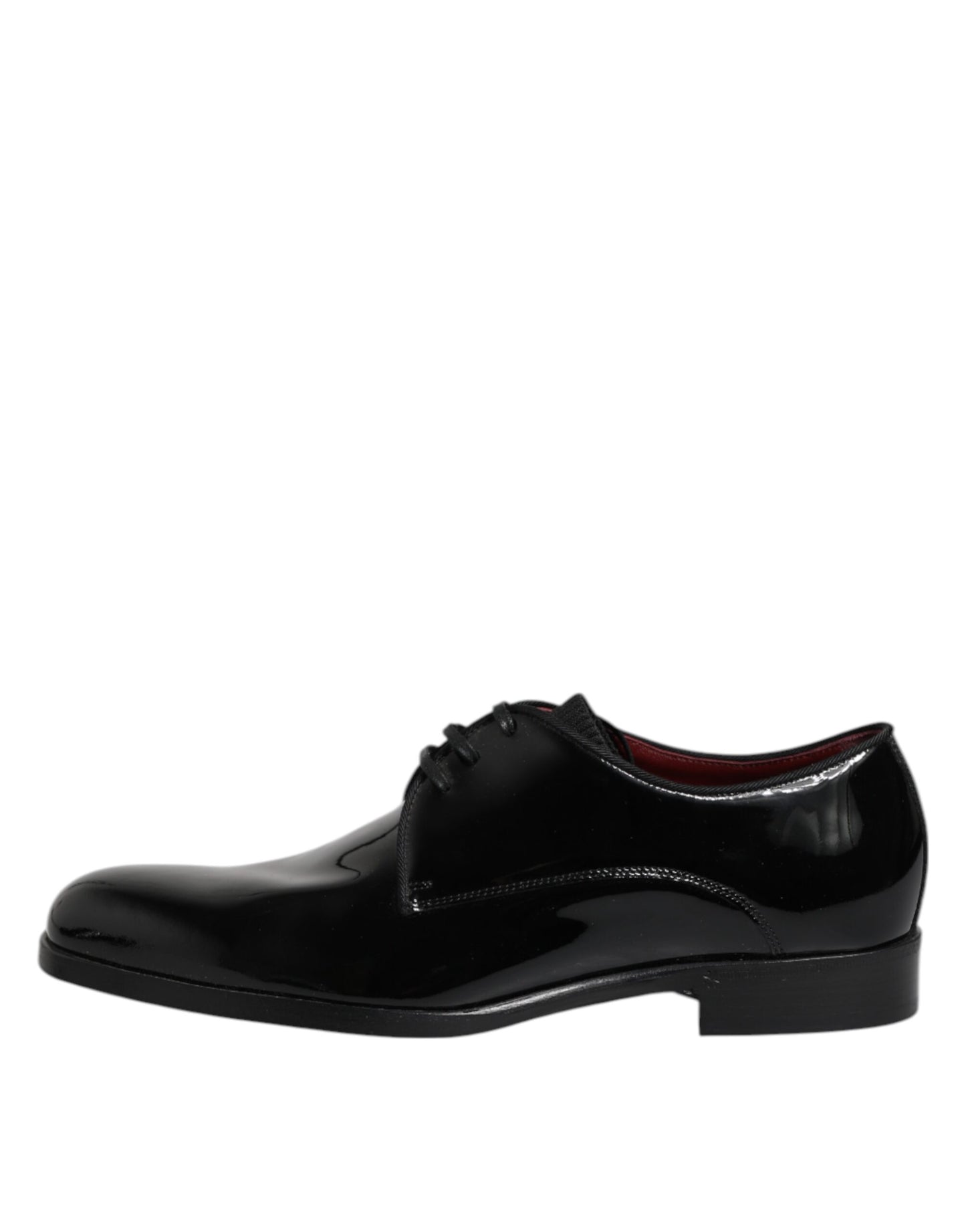 Dolce &amp; Gabbana – Derby-Schuhe aus schwarzem Leder für Herren