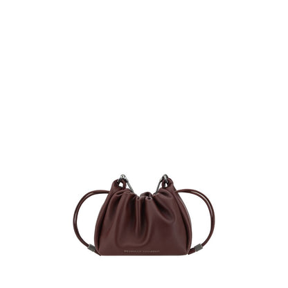 Brunello Cucinelli Bucket Mellow Mini-Schultertasche