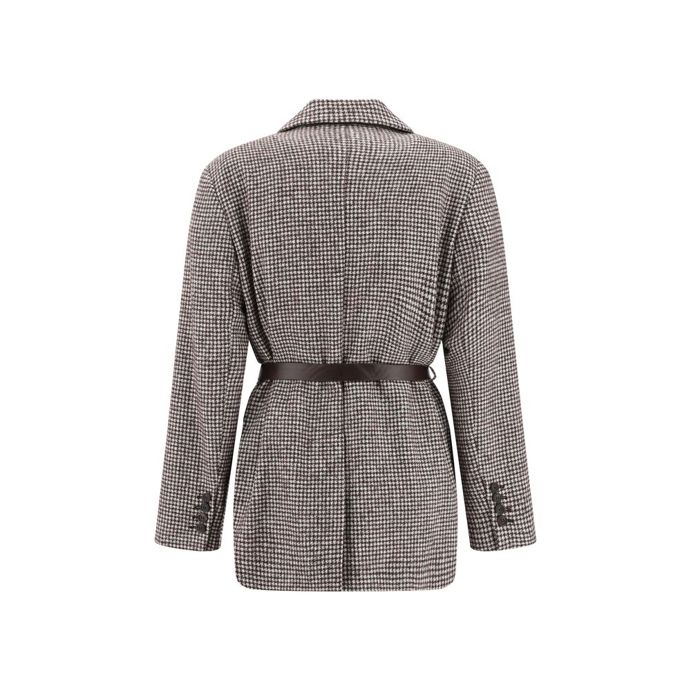 Brunello Cucinelli Blazerjacke mit Gürtel