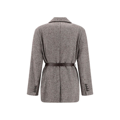 Brunello Cucinelli Blazerjacke mit Gürtel