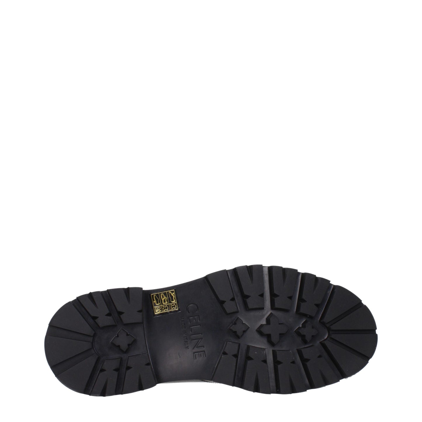 Celine – Oxfords und Derbys aus schwarzem Leder