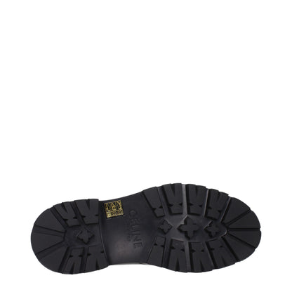 Celine – Oxfords und Derbys aus schwarzem Leder