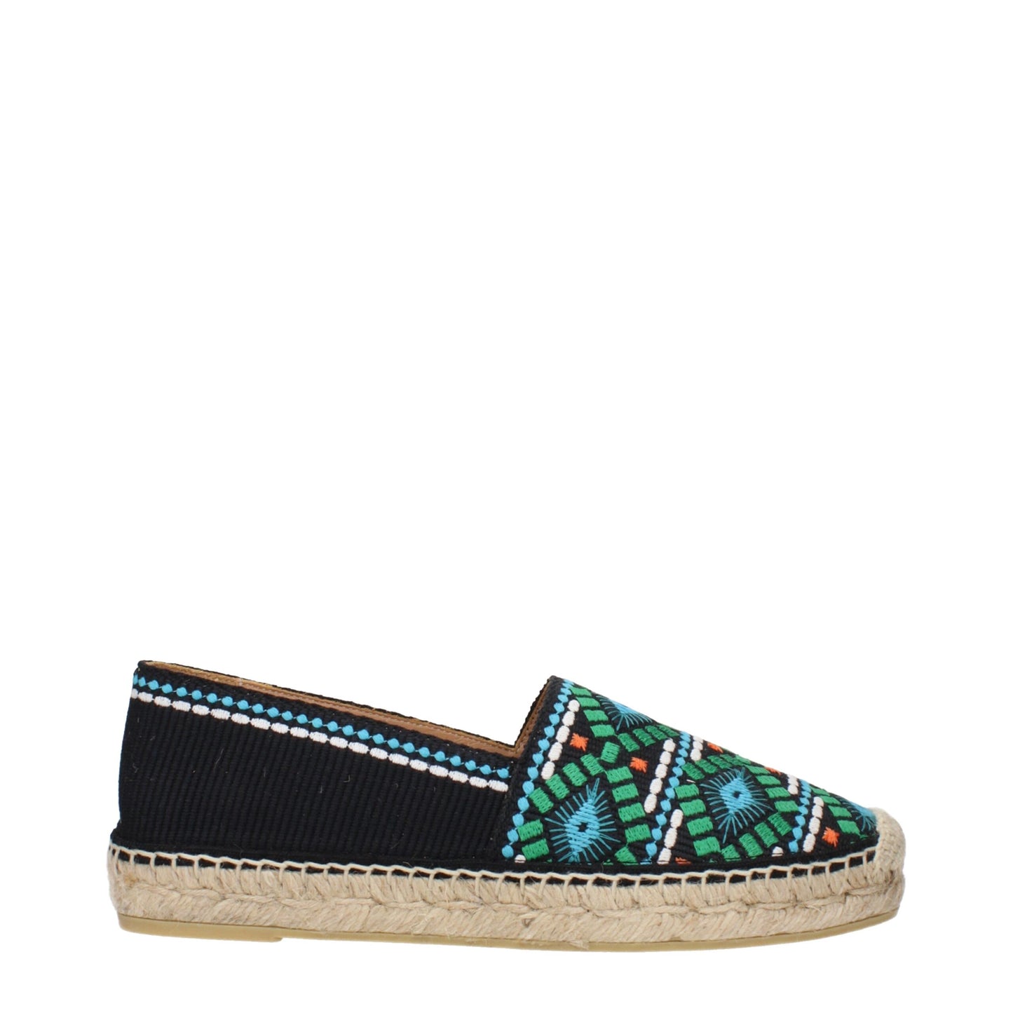 Prada Espadrilles aus schwarzem Stoff
