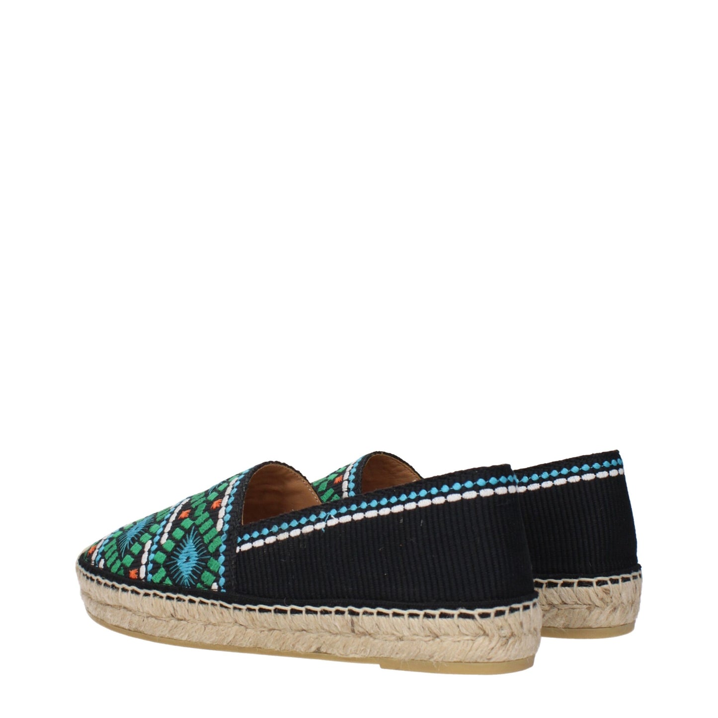 Prada Espadrilles aus schwarzem Stoff