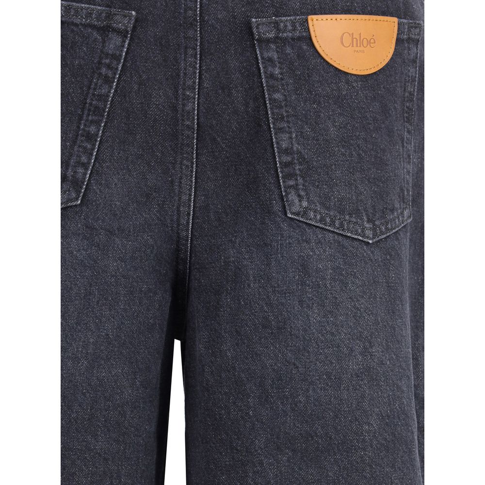 Chloé Jeans mit weitem Bein