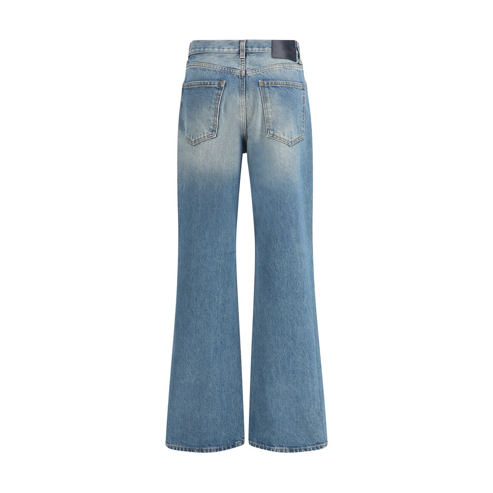 Haikure Jeans mit weitem Bein