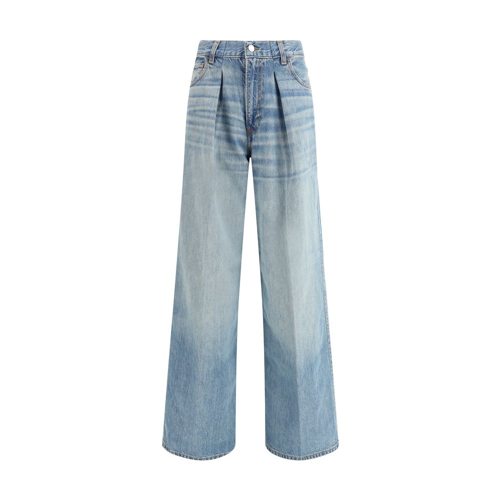 Haikure Jeans mit weitem Bein