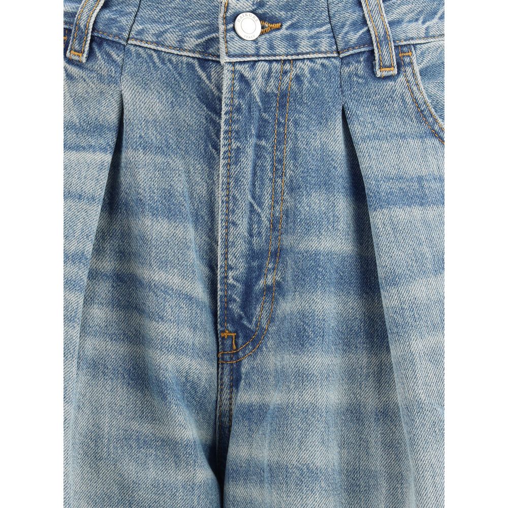 Haikure Jeans mit weitem Bein