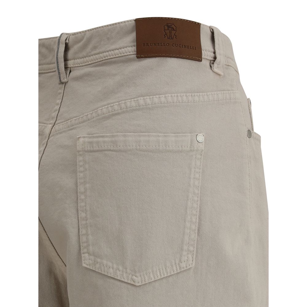 Gerade Jeans von Brunello Cucinelli