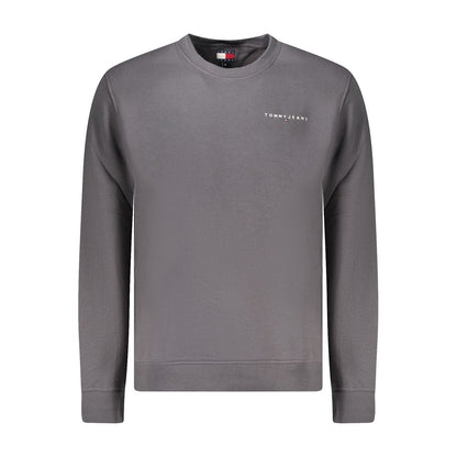 Tommy Hilfiger Grauer Baumwollpullover für Herren